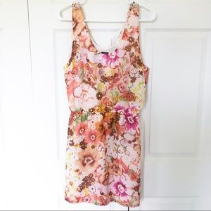J. Crew 100% Silk Floral Dress 10